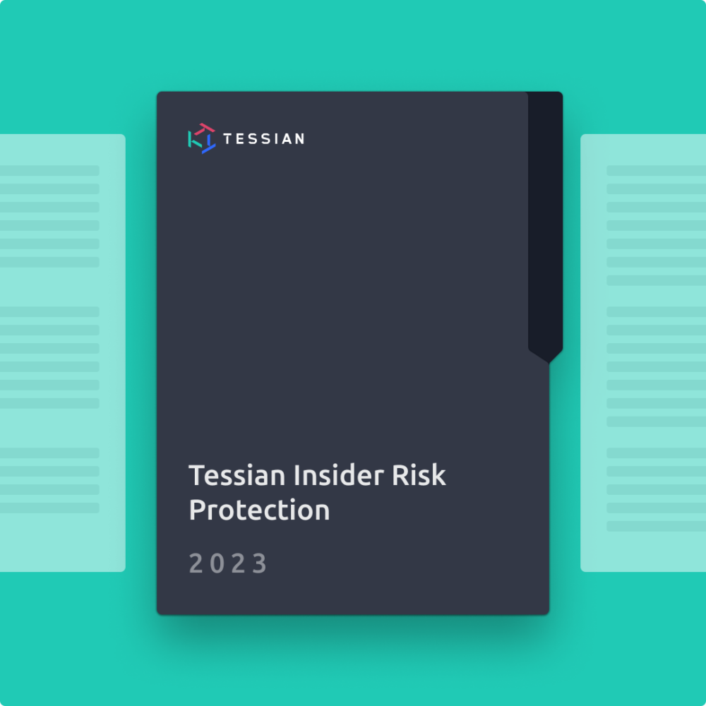 Tessian Product Datasheets: Defender, Guardian, Enforcer - Tessian